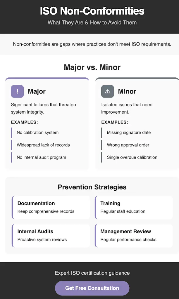 ISO Non-Conformities What They Are and How to Avoid Them